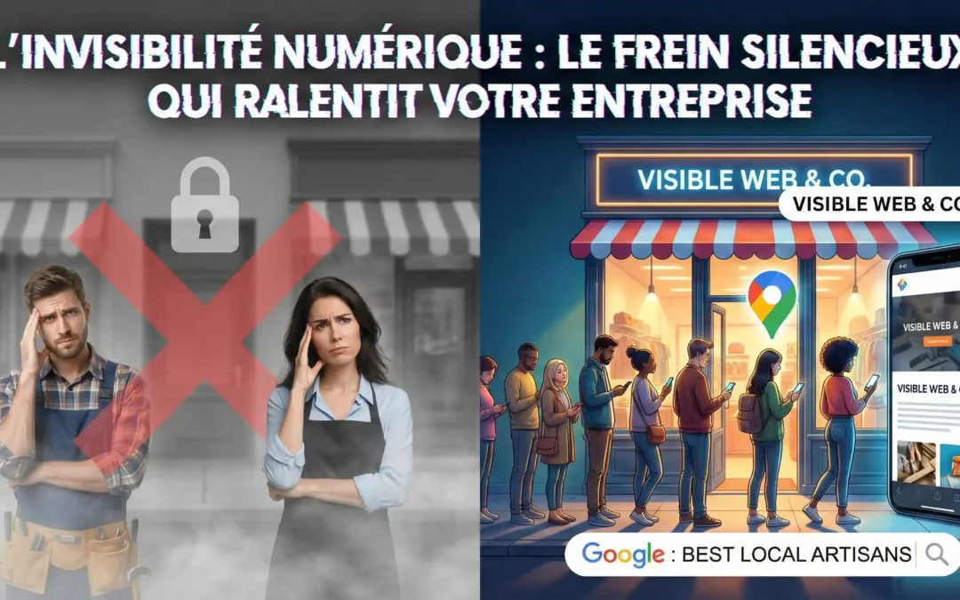 L’invisibilité numérique : le frein silencieux qui ralentit votre entreprise!